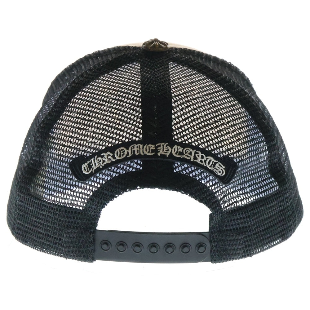 CHROME HEARTS(クロムハーツ) × MATTYBOY CHOMPER TRUCKER CAP マッティボーイ チョンパー トラッカーキャップ 帽子 ブラック/ホワイト