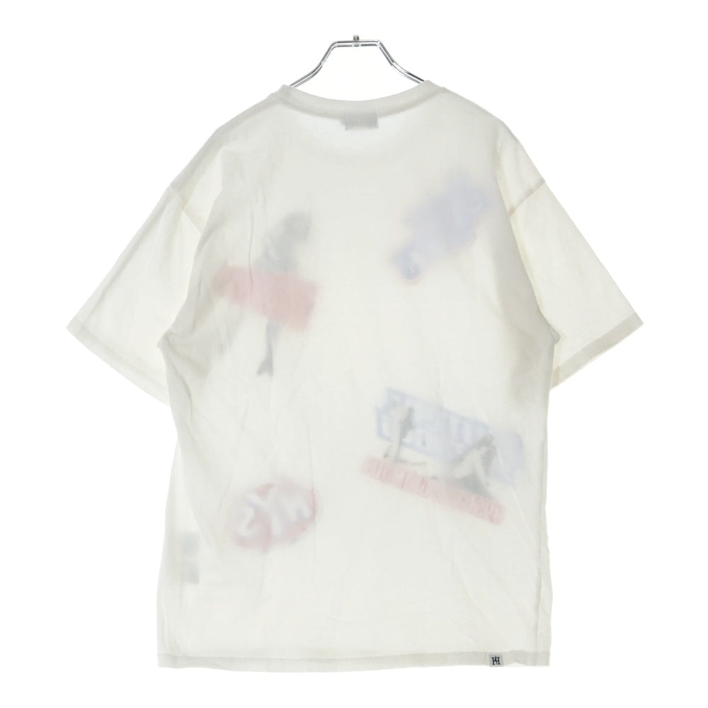 HYSTERIC GLAMOUR(ヒステリックグラマー) HYS BOX刺繍 クルーネック半袖Tシャツ 02203CT03 ホワイト