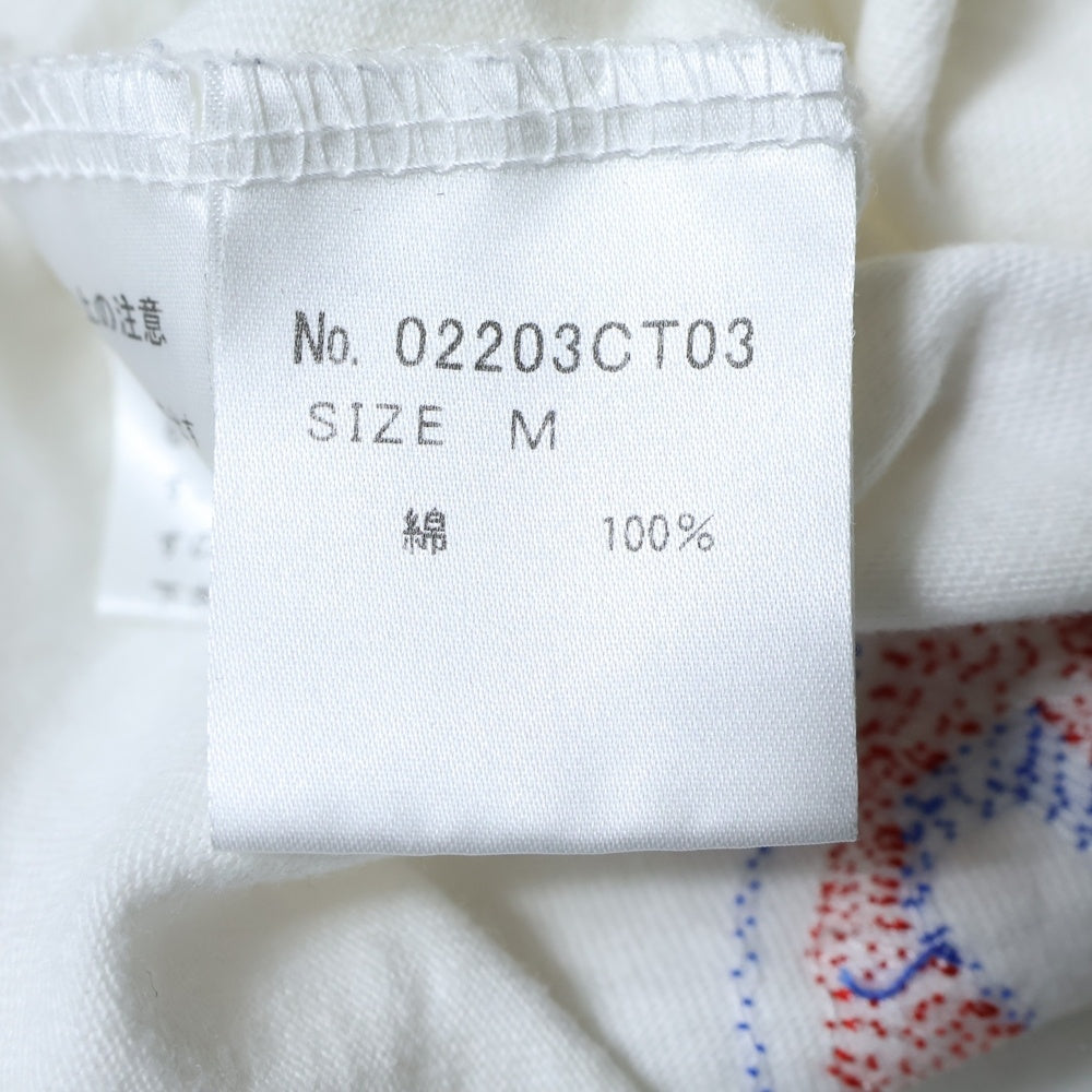 HYSTERIC GLAMOUR(ヒステリックグラマー) HYS BOX刺繍 クルーネック半袖Tシャツ 02203CT03 ホワイト