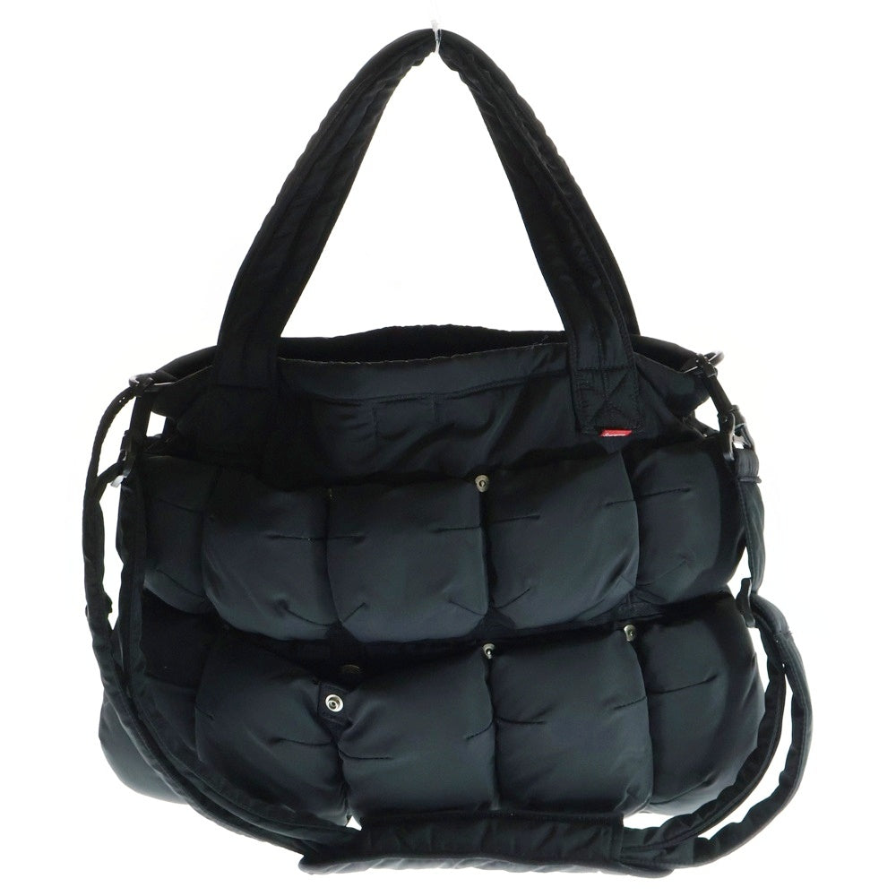 SUPREME(シュプリーム) 25SS × MARITHÉ FRANÇOIS GIRBAUD POKACHU PUFFER TOTE パッファートートバッグ ブラック