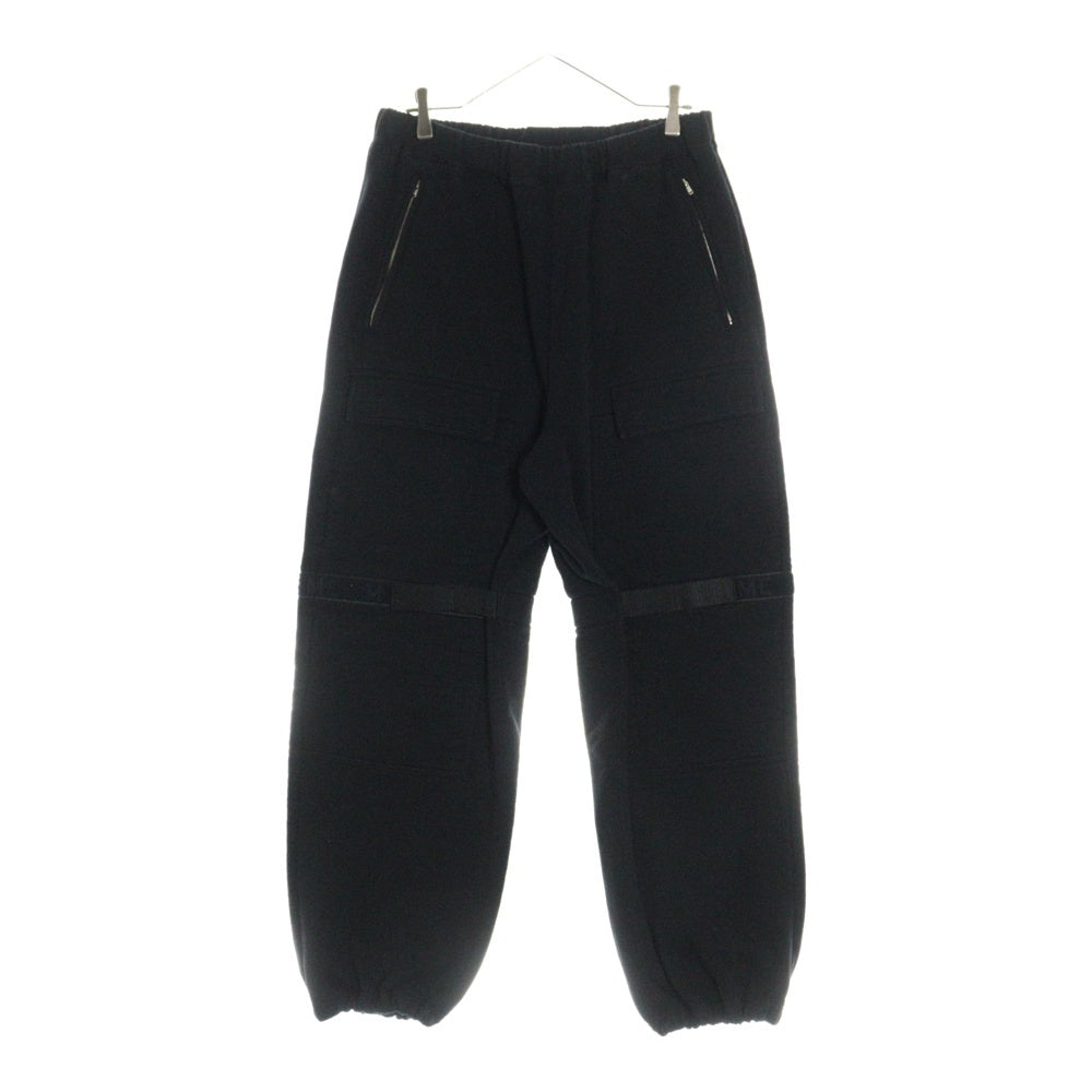 SUPREME(シュプリーム) 25SS × MARITHE + FRANCOIS GIRBAUD Tape Cargo Sweatpant テープカーゴスウェットパンツ ブラック