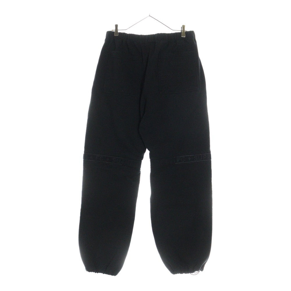 SUPREME(シュプリーム) 25SS × MARITHE + FRANCOIS GIRBAUD Tape Cargo Sweatpant テープカーゴスウェットパンツ ブラック