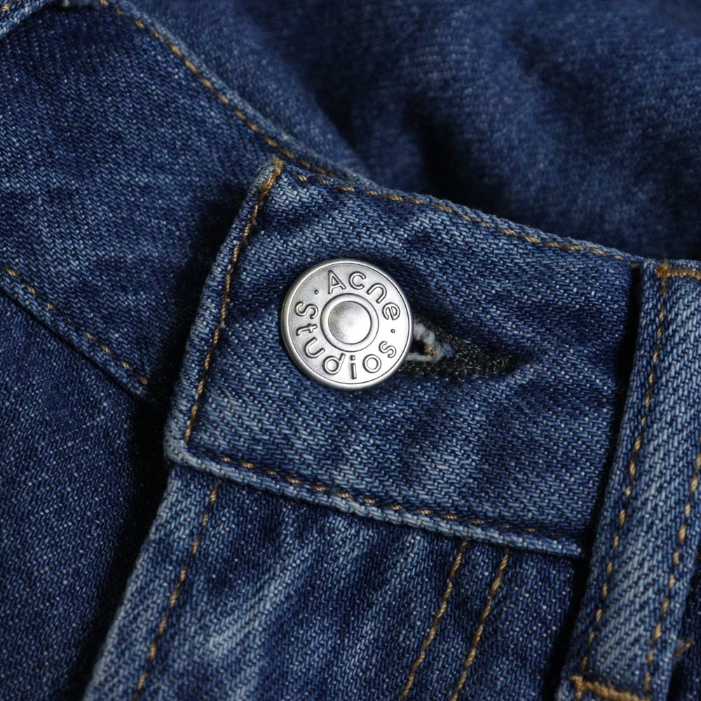 Acne Studios(アクネ ストゥディオズ) 1993 Dark Blue Trash 5ポケットデニムパンツ A00306 レディース インディゴ