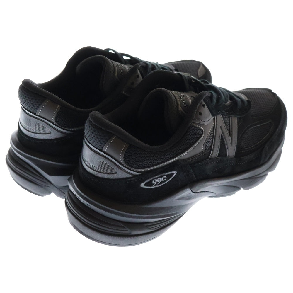 New Balance(ニューバランス) U990BB6 TRIPLE BLACK スエードメッシュローカットスニーカー ブラック US9.5/27.5cm