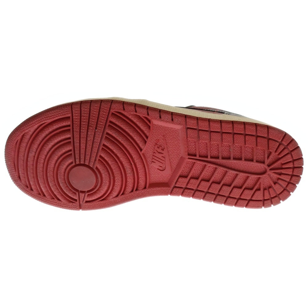 NIKE(ナイキ) Air Jordan 1 Retro Low Gym Red エアジョーダン1 レトロ ロー ジムレッド ロ―カットスニーカー US9/27cm 553558-610