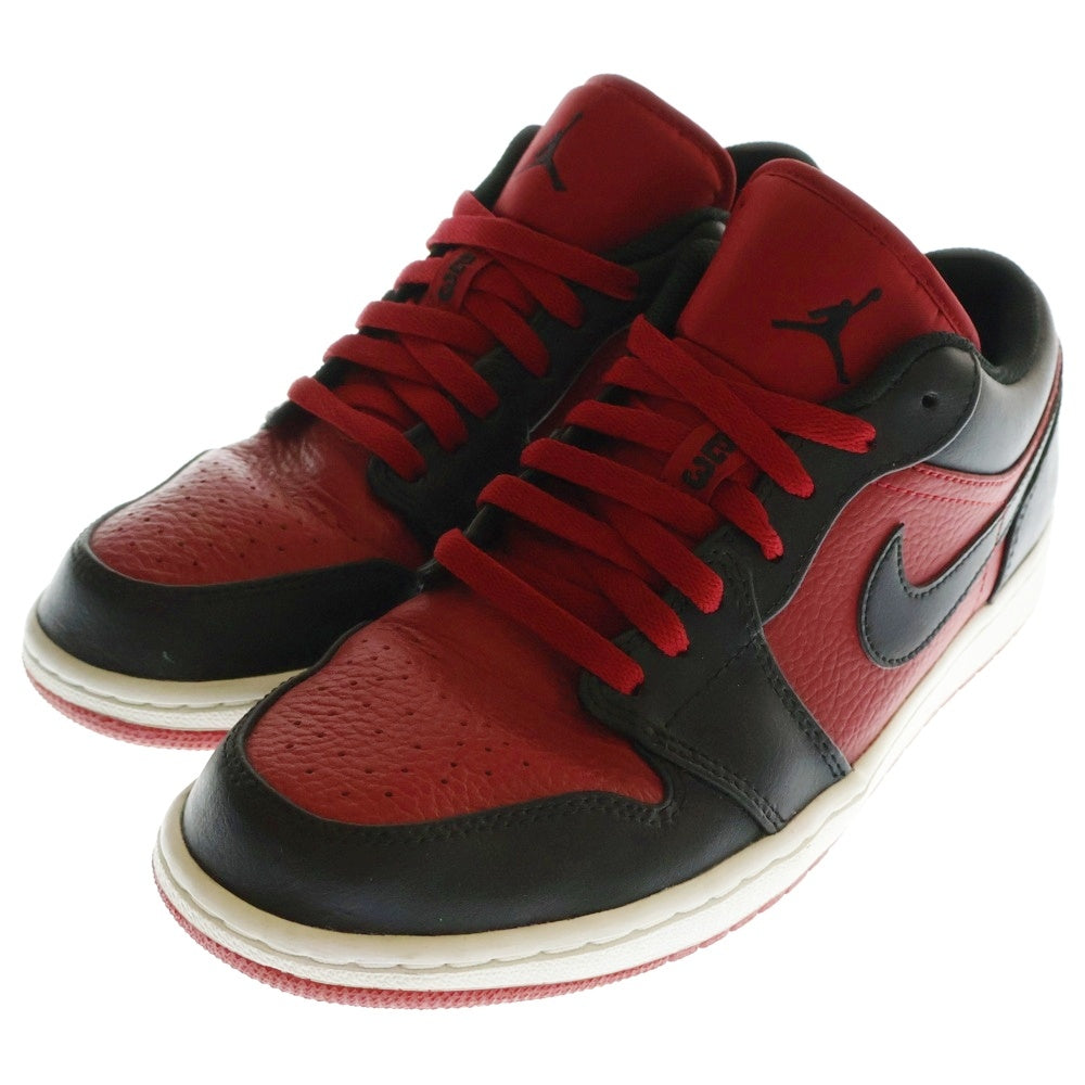 NIKE(ナイキ) Air Jordan 1 Retro Low Gym Red エアジョーダン1 レトロ ロー ジムレッド ロ―カットスニーカー US9/27cm 553558-610
