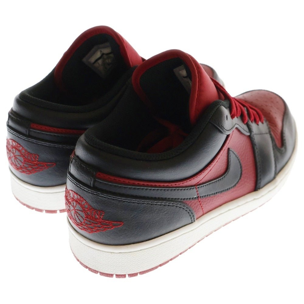 NIKE(ナイキ) Air Jordan 1 Retro Low Gym Red エアジョーダン1 レトロ ロー ジムレッド ロ―カットスニーカー US9/27cm 553558-610