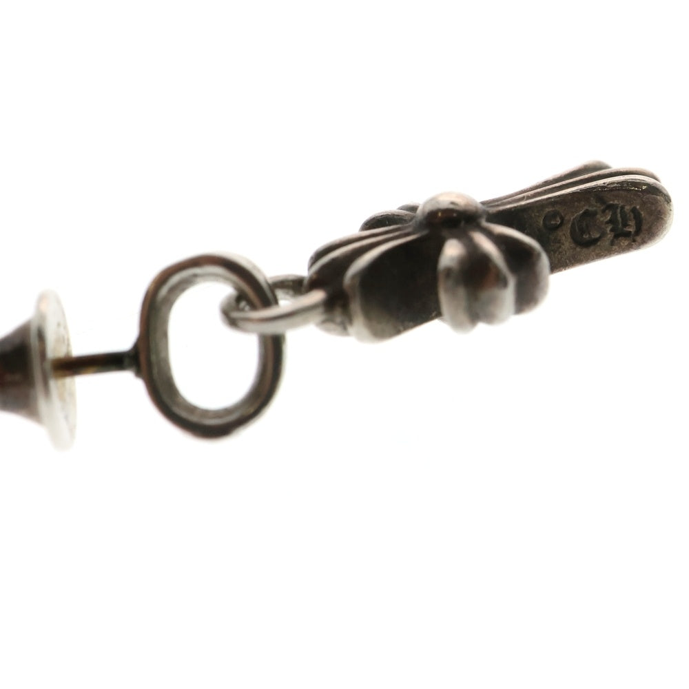 CHROME HEARTS(クロムハーツ) BBY F PPRCHN ベイビーファットクロス ドロップピアス シルバー BCA090