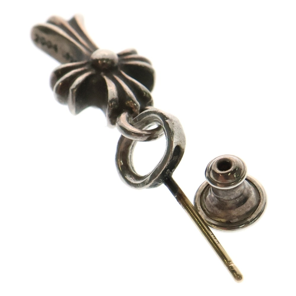 CHROME HEARTS(クロムハーツ) BBY F PPRCHN ベイビーファットクロス ドロップピアス シルバー BCA090
