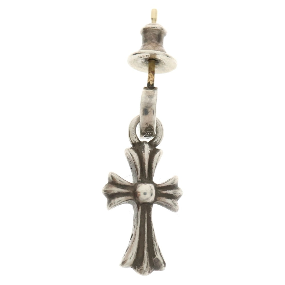CHROME HEARTS(クロムハーツ) BBY F PPRCHN ベイビーファットクロス ドロップピアス シルバー BCA090
