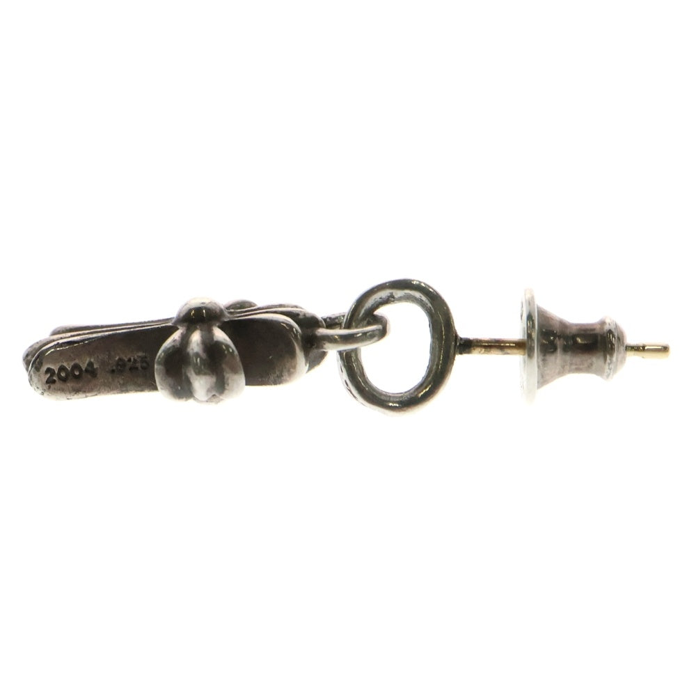 CHROME HEARTS(クロムハーツ) BBY F PPRCHN ベイビーファットクロス ドロップピアス シルバー BCA090