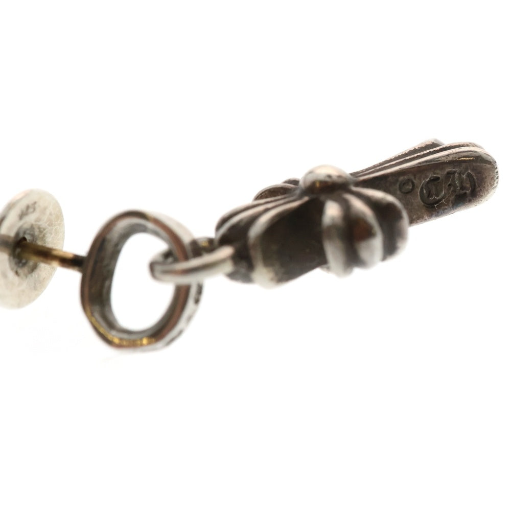 CHROME HEARTS(クロムハーツ) BBY F PPRCHN ベイビーファットクロス ドロップピアス シルバー BCA090