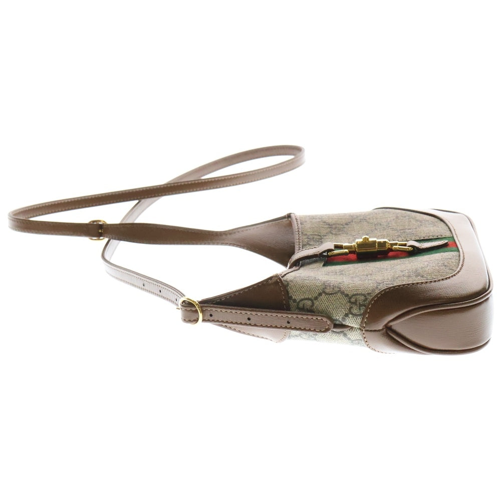 GUCCI(グッチ) ジャッキー 1961 GGスプリーム ショルダーバッグ 637092 レディース ベージュ