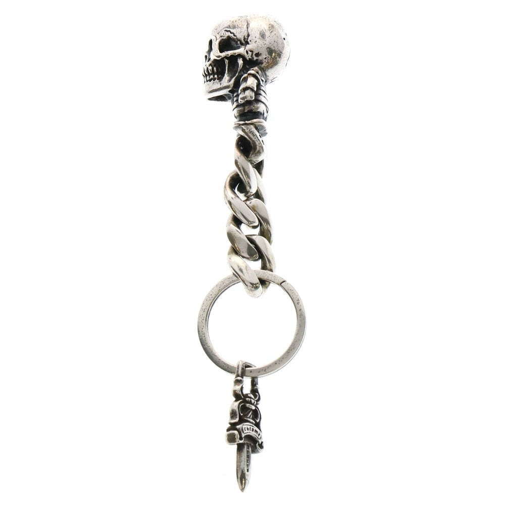 CHROME HEARTS(クロムハーツ) FOTI DLFN&No5 DGGR フォティ デルフィーノ#5ダガーキーリング キーチェーン シルバー