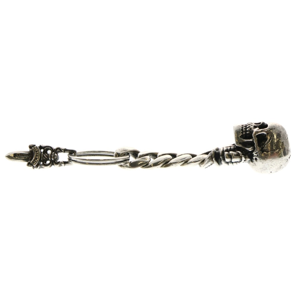CHROME HEARTS(クロムハーツ) FOTI DLFN&No5 DGGR フォティ デルフィーノ#5ダガーキーリング キーチェーン シルバー