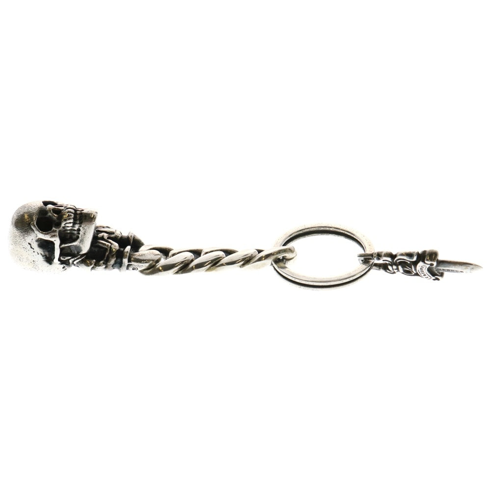 CHROME HEARTS(クロムハーツ) FOTI DLFN&No5 DGGR フォティ デルフィーノ#5ダガーキーリング キーチェーン シルバー