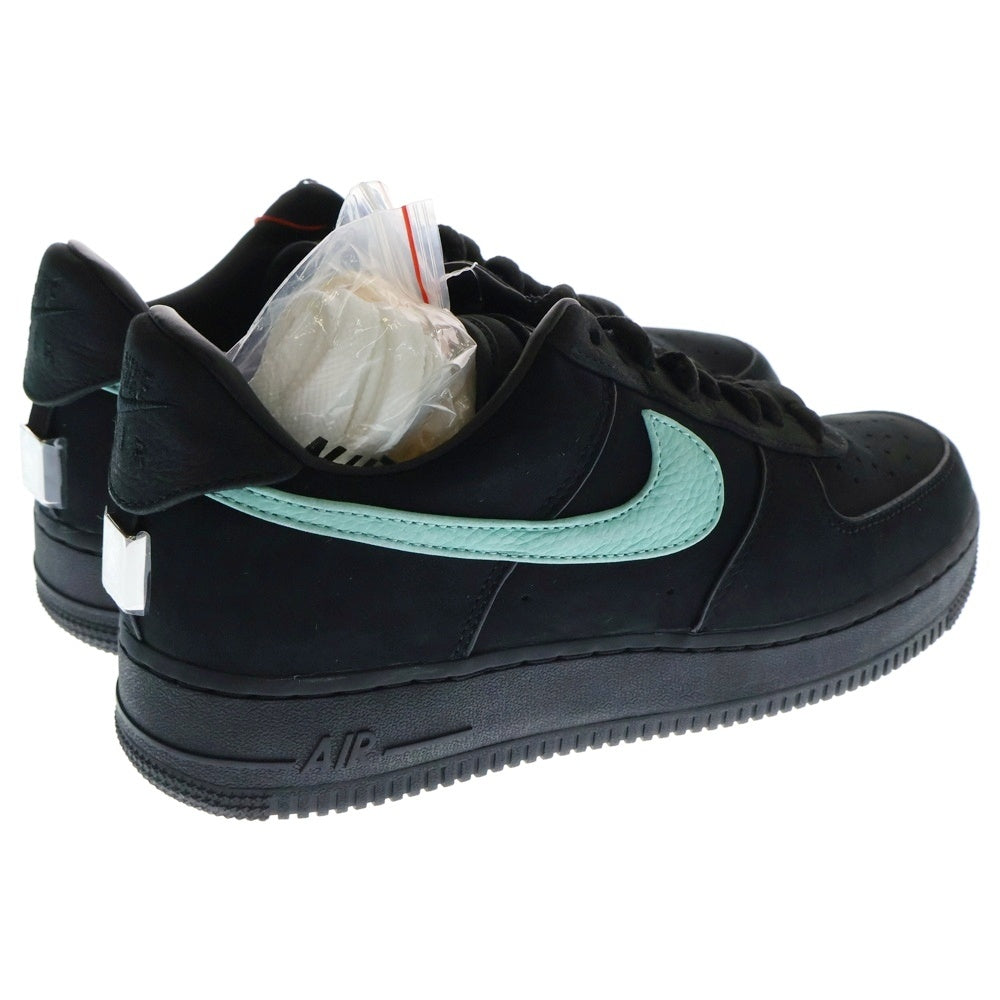 NIKE(ナイキ) ×TIFFANY&CO AIR FORCE 1 LOW 1837 BLACK DZ1382-001 ティファニー エアフォース1 ローカットスニーカー シューズブラック US8.5/26.5cm