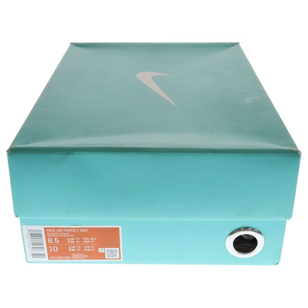 NIKE(ナイキ) ×TIFFANY&CO AIR FORCE 1 LOW 1837 BLACK DZ1382-001 ティファニー エアフォース1 ローカットスニーカー シューズブラック US8.5/26.5cm