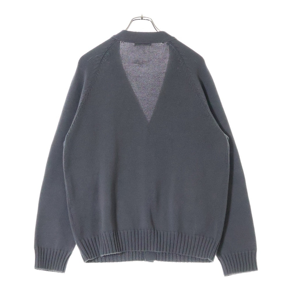 UNDERCOVER(アンダーカバー) 24SS 刺繍デザイン 長袖カーディガン UP1D4901 グレー