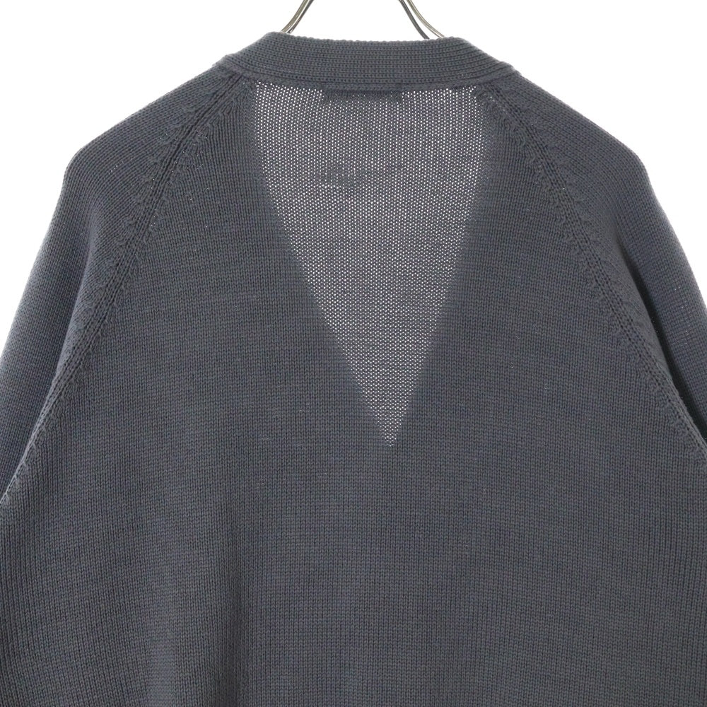 UNDERCOVER(アンダーカバー) 24SS 刺繍デザイン 長袖カーディガン UP1D4901 グレー