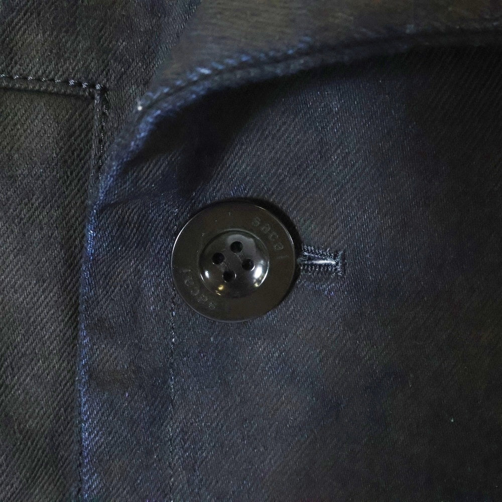 Sacai(サカイ) 24AW ダブルフェイス デニムコート ジャケット 24-03436M インディゴ