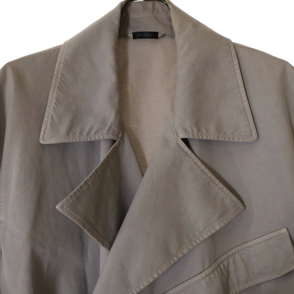 JIL SANDER(ジルサンダー) ワークポケット トレンチコート JSMK470851 グレー