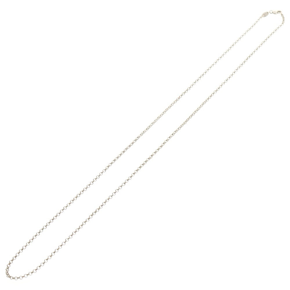 CHROME HEARTS(クロムハーツ) NECKCHAIN R24 ロールチェーンネックレス 24inch シルバー BCA085