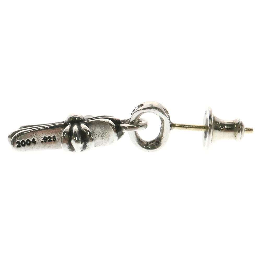 CHROME HEARTS(クロムハーツ) BBY F PPRCHN ベイビーファットクロス ドロップピアス シルバー BCA090