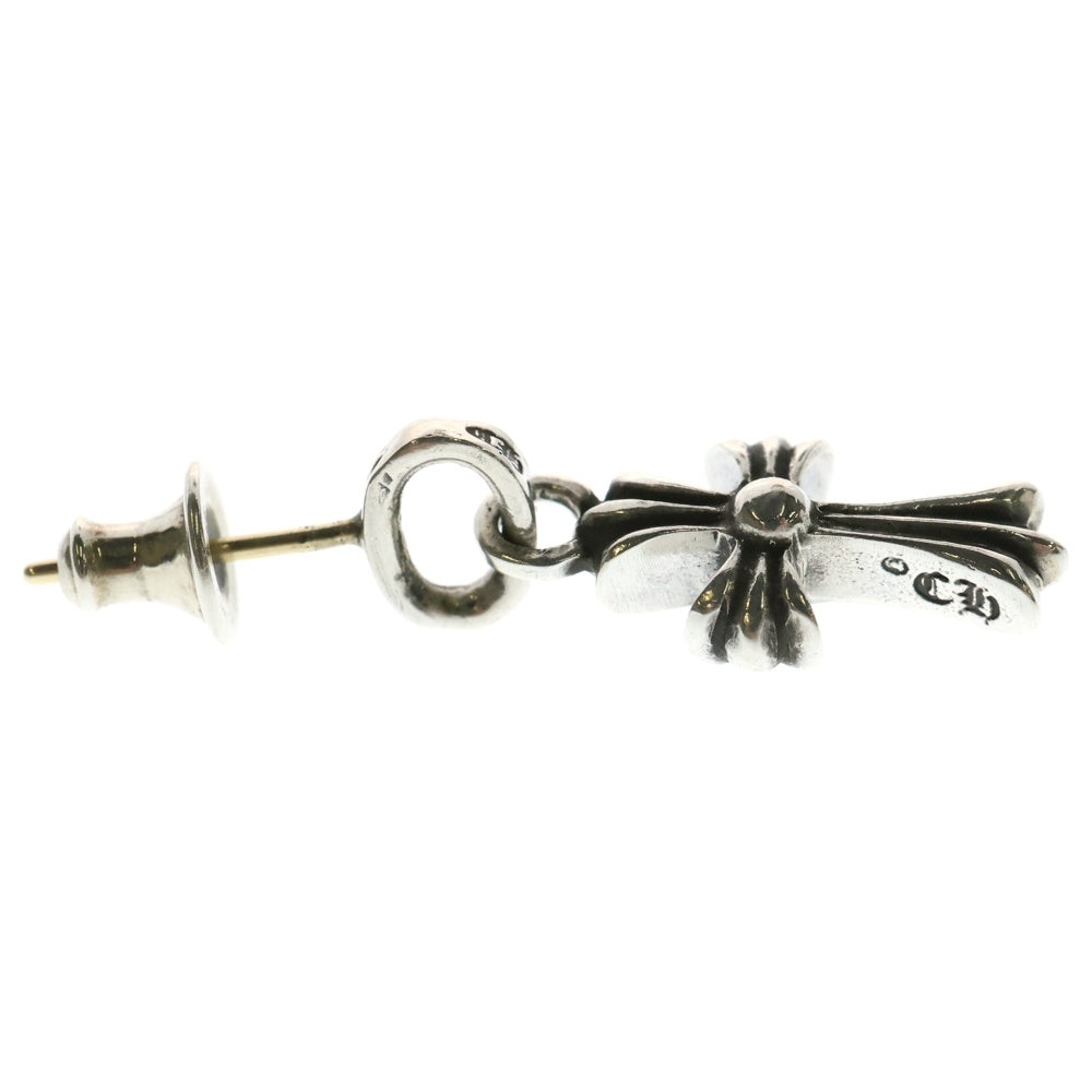 CHROME HEARTS(クロムハーツ) BBY F PPRCHN ベイビーファットクロス ドロップピアス シルバー BCA090