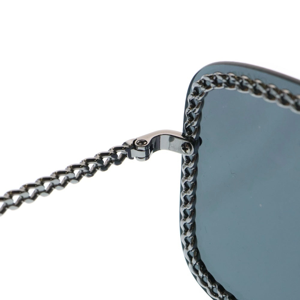 CHANEL(シャネル) 4244 c.108/S4 3連チェーンデザイン スクエアサングラス メガネ アイウェア 眼鏡 ブラック レディース