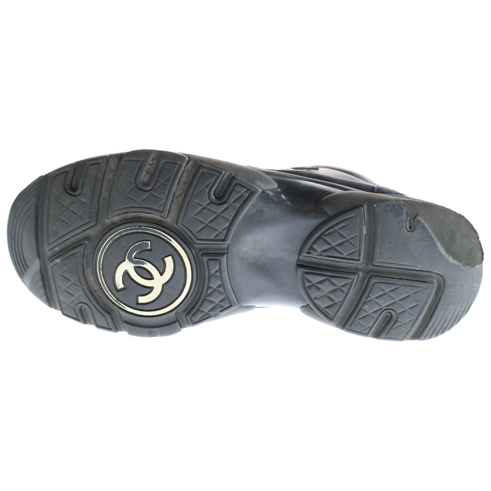 CHANEL(シャネル) coco mark Sneakers ココマーク ローカットスニーカー スエード ブラック G33745