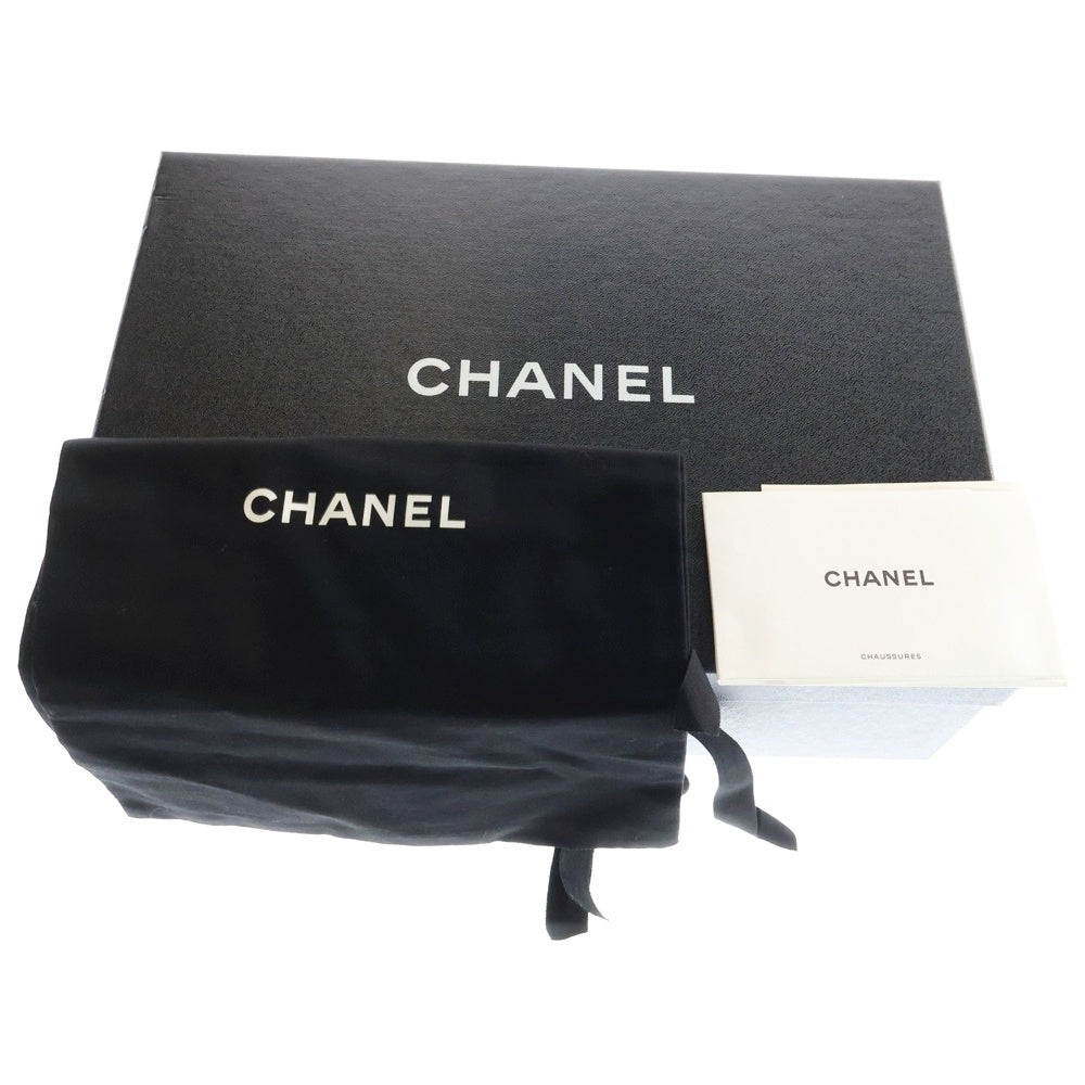 CHANEL(シャネル) coco mark Sneakers ココマーク ローカットスニーカー スエード ブラック G33745