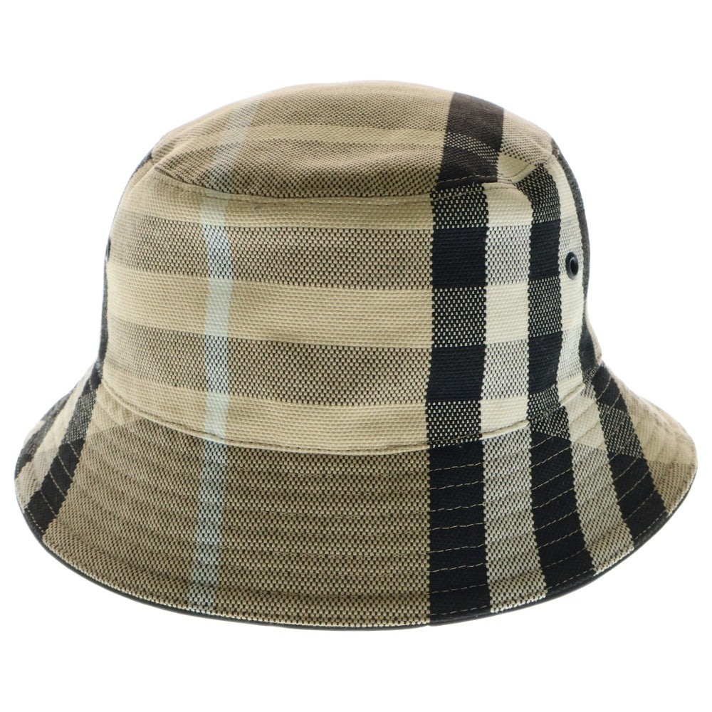 BURBERRY LONDON(バーバリーロンドン) チェック バケットハット 帽子 ベージュ 8040530