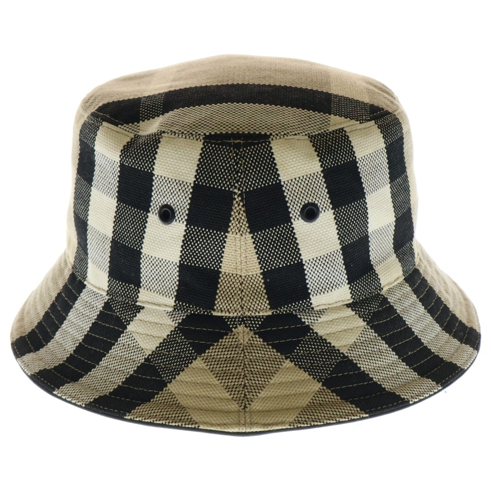 BURBERRY LONDON(バーバリーロンドン) チェック バケットハット 帽子 ベージュ 8040530