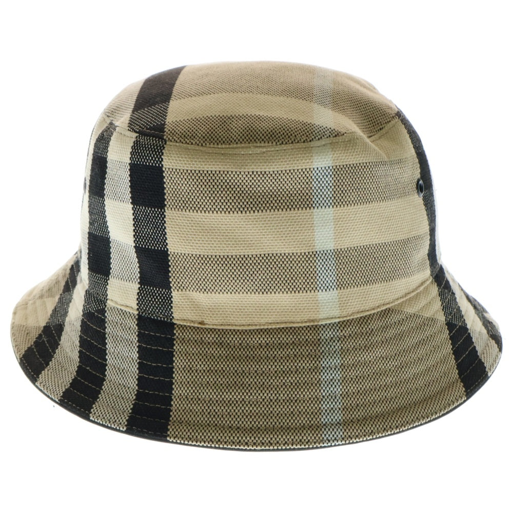 BURBERRY LONDON(バーバリーロンドン) チェック バケットハット 帽子 ベージュ 8040530