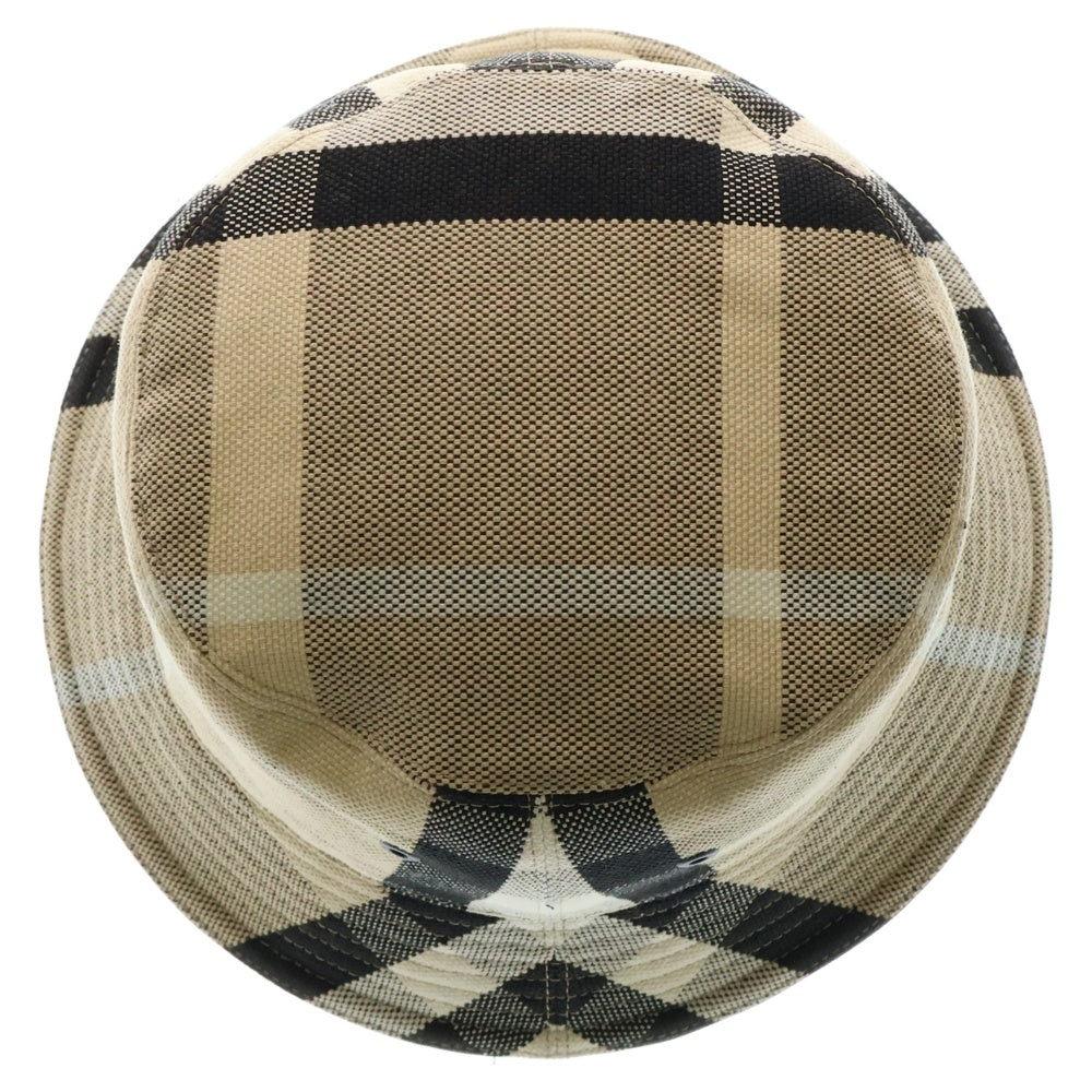 BURBERRY LONDON(バーバリーロンドン) チェック バケットハット 帽子 ベージュ 8040530