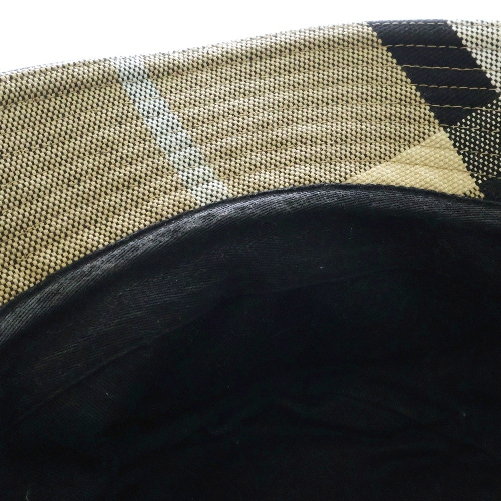 BURBERRY LONDON(バーバリーロンドン) チェック バケットハット 帽子 ベージュ 8040530