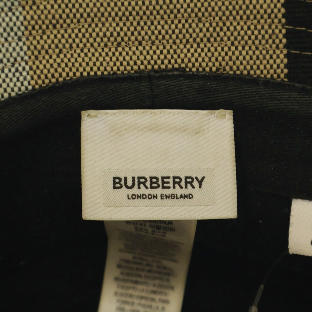 BURBERRY LONDON(バーバリーロンドン) チェック バケットハット 帽子 ベージュ 8040530
