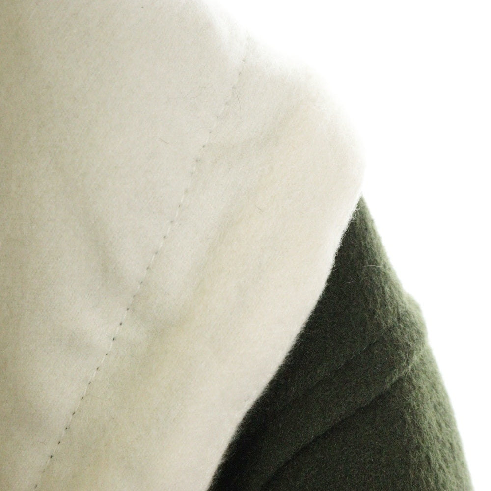 CELINE(セリーヌ) レディース 22AW フード付きトリオンフバーシティブルゾンジャケット カーキ 2V49I6700