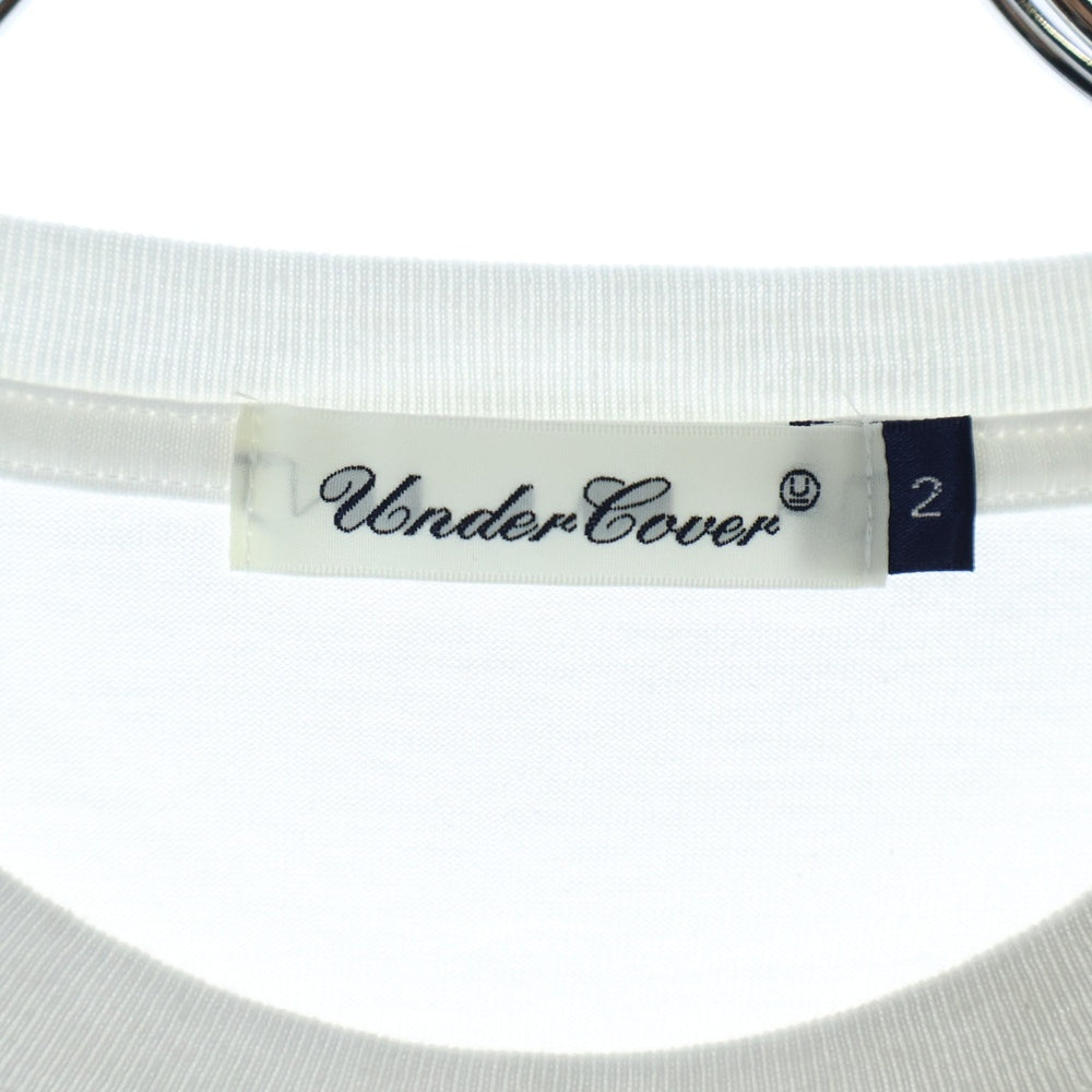 UNDERCOVER(アンダーカバー) 25SS ×Josep Baque コットン 半袖Tシャツ カットソー ホワイト UC2E3804