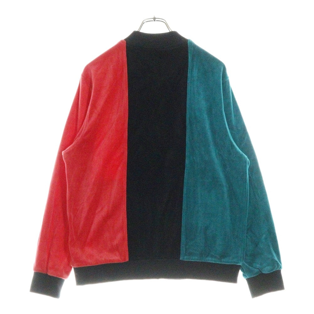 SUPREME(シュプリーム) 18SS Velour Zip Up Jacket ベロアジップアップジャケット ブルゾン ブラック/グリーン/レッド