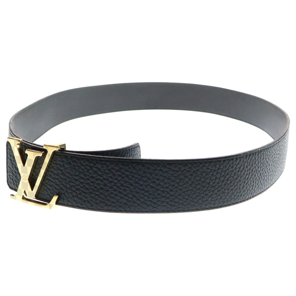 LOUIS VUITTON(ルイヴィトン) LV ダミエロゴ 40MM レザーベルト ブラック/ゴールド M0333