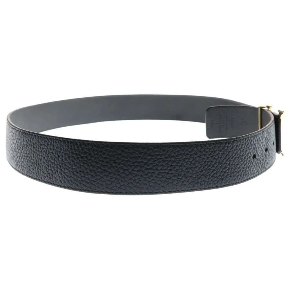 LOUIS VUITTON(ルイヴィトン) LV ダミエロゴ 40MM レザーベルト ブラック/ゴールド M0333