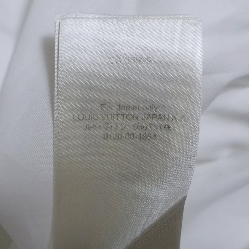 LOUIS VUITTON(ルイヴィトン) 23SS レギュラーDNA ポプリンシャツ 長袖シャツ ホワイト RM231Q OUQ HJS40W