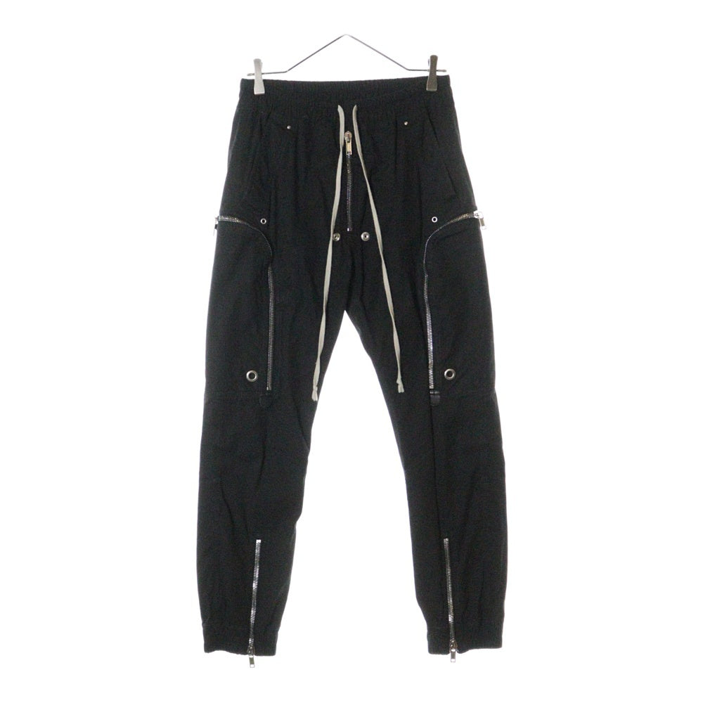 Rick Owens(リックオウエンス) 23SS バウハウスカーゴ ロングパンツ ブラック RU01C4377-TE