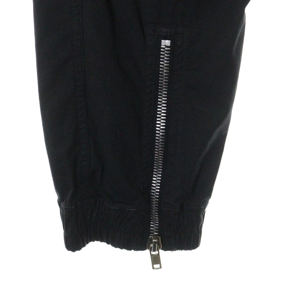 Rick Owens(リックオウエンス) 23SS バウハウスカーゴ ロングパンツ ブラック RU01C4377-TE