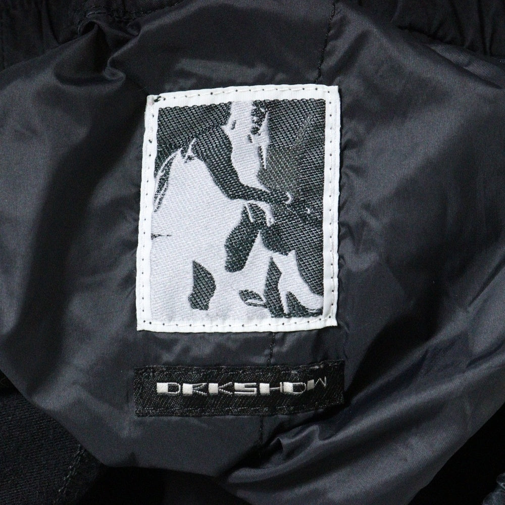 DRKSHDW(ダークシャドウ) 21SS Joggers Prisoner ジョガーパンツ ブラック DU21S2395-RIGND