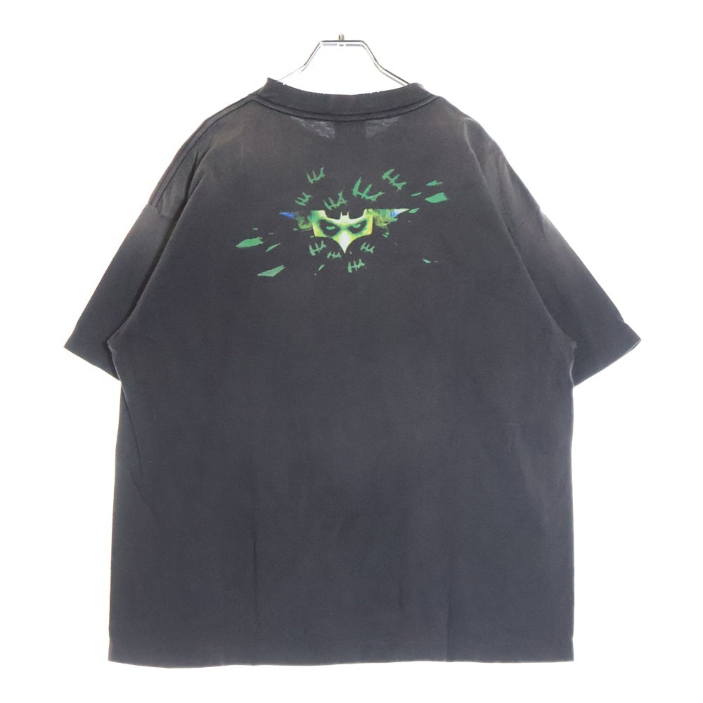 SAINT MICHAEL(セントマイケル) × The Dark Knight JOKER × ザ ダークナイト ジョーカー 半袖Tシャツ カットソー グレー SM-HR8-0000-C53