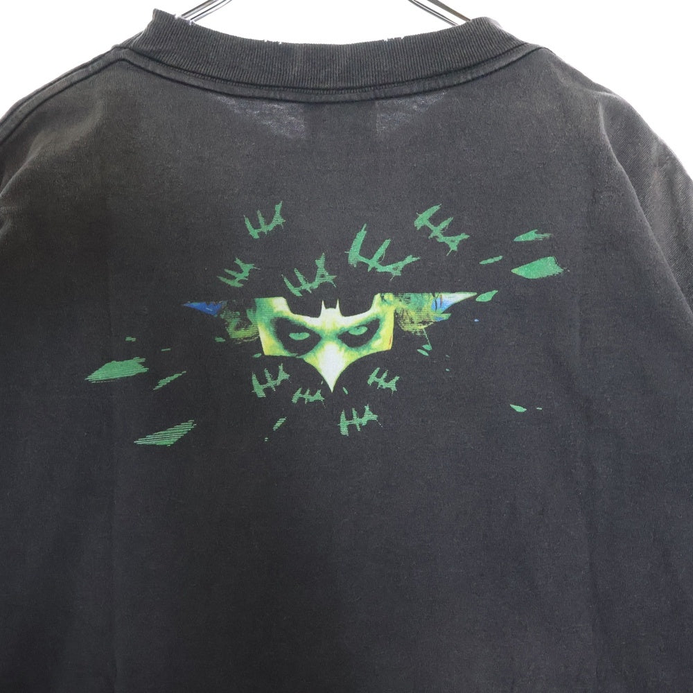 SAINT MICHAEL(セントマイケル) × The Dark Knight JOKER × ザ ダークナイト ジョーカー 半袖Tシャツ カットソー グレー SM-HR8-0000-C53