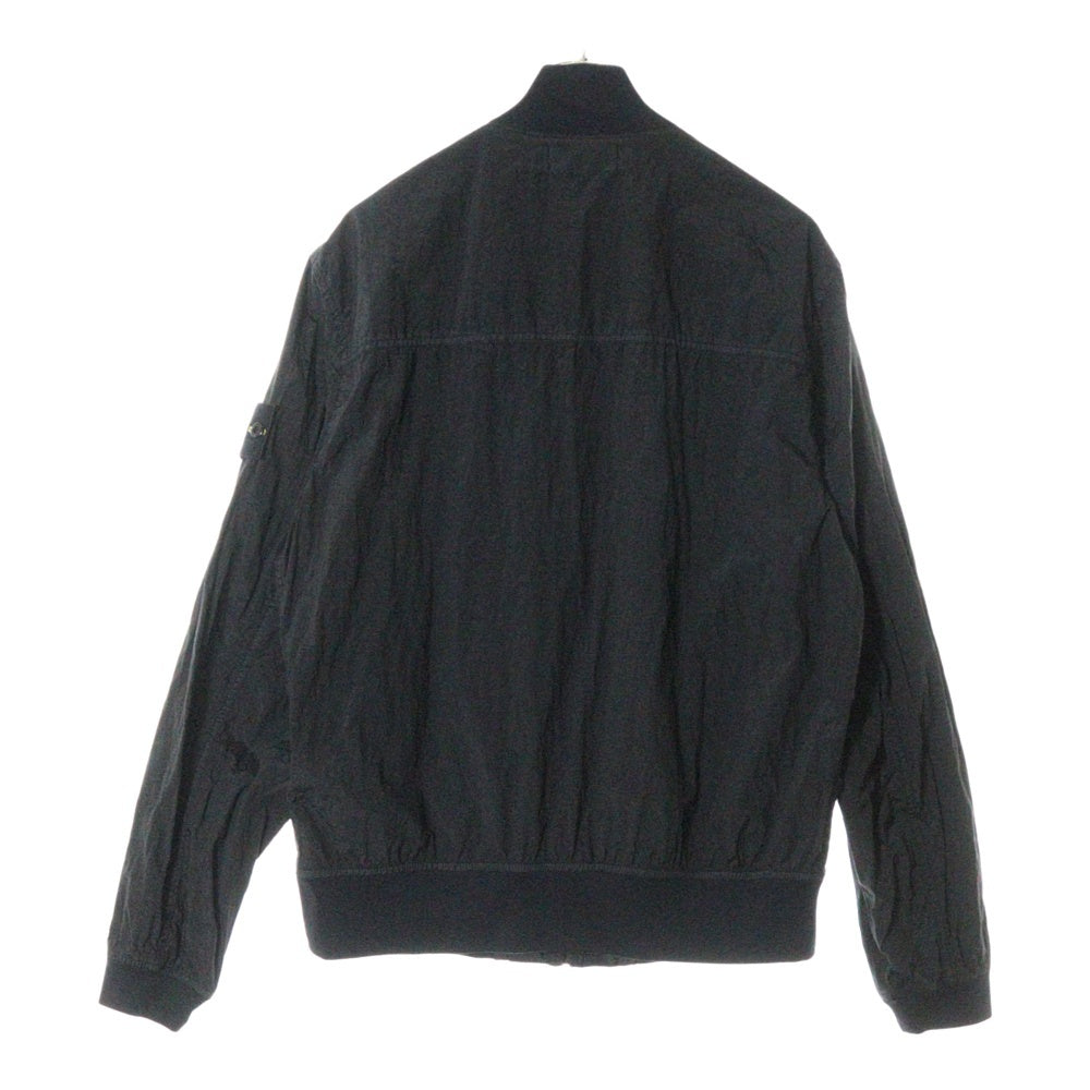 STONE ISLAND(ストーンアイランド) BOMBER NYLON METAL ナイロンメタル ボンバージャケットブラック K1S154100019